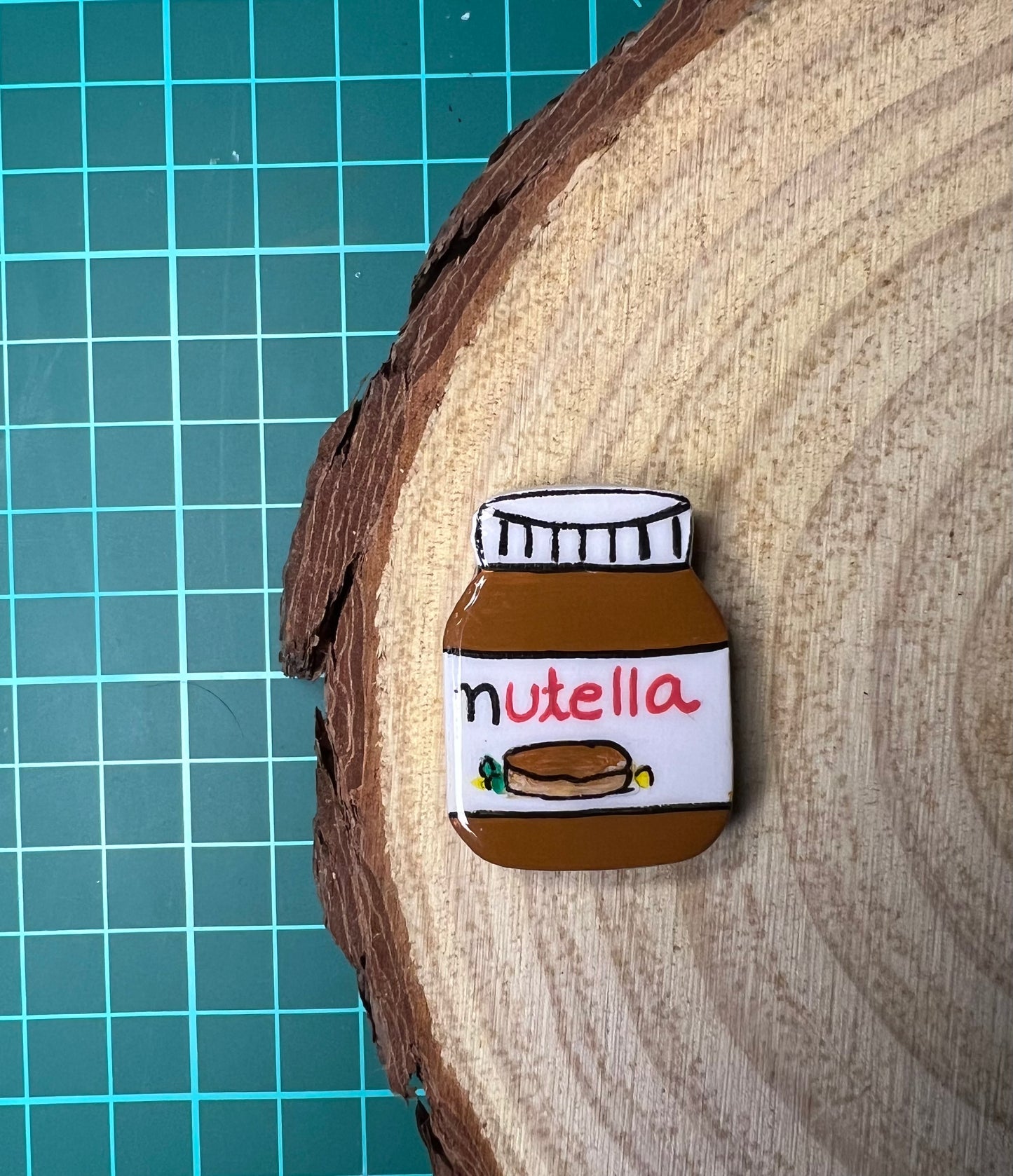 Nutella + cookie magnet