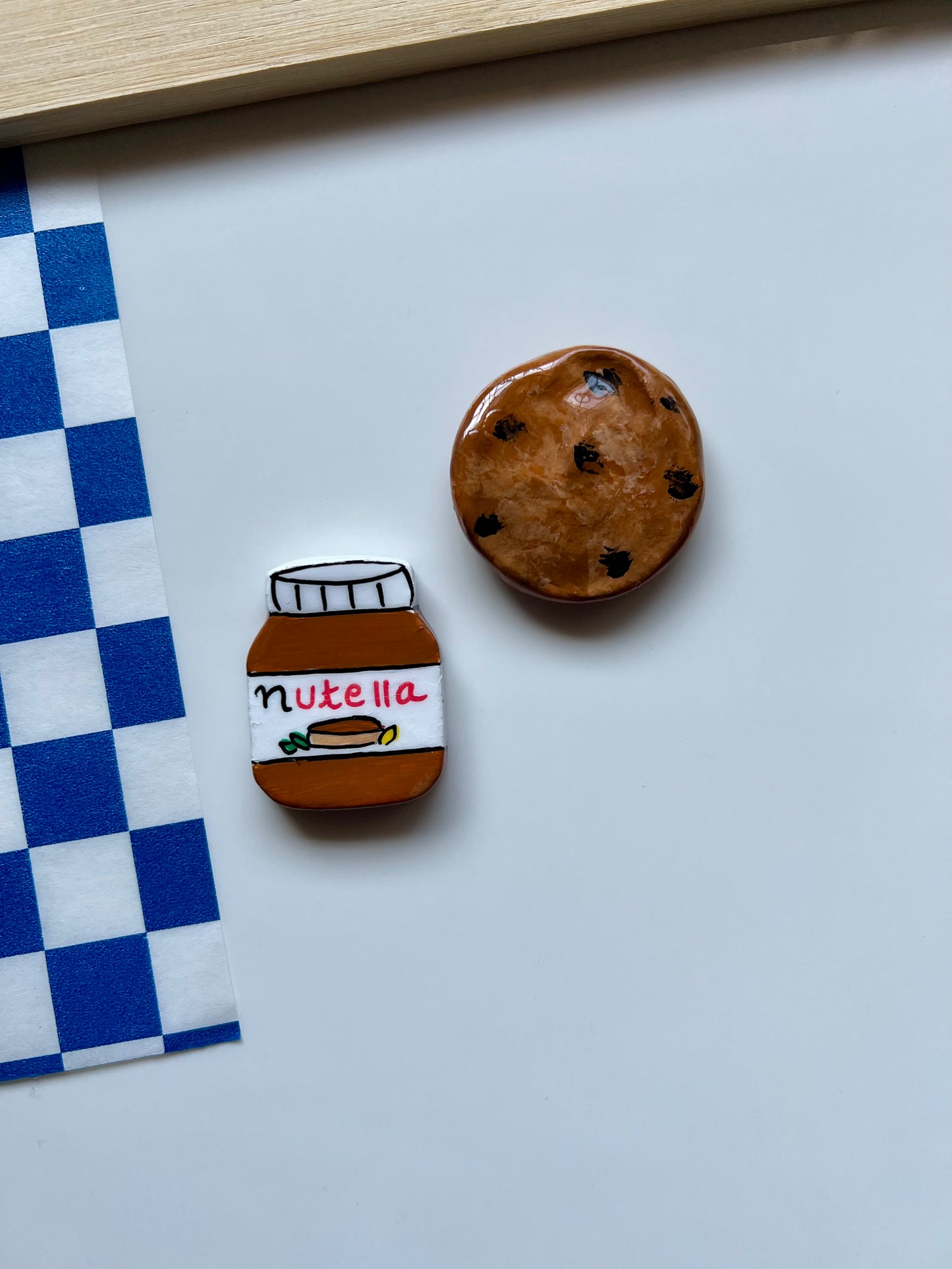 Nutella + cookie magnet